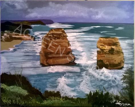 2 of the 12 apostles | Painting, Acrylic painting, Art