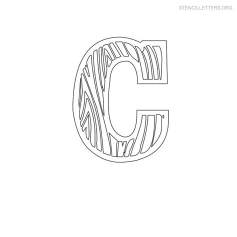 Stencil Letters C Printable Free C Stencils | Stencil Letters Org