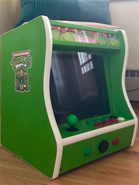 TMNT Teenage Mutant Ninja Turtles Bartop Arcade Cabinet Bartop Arcade, Arcade Cabinet, Teenage ...