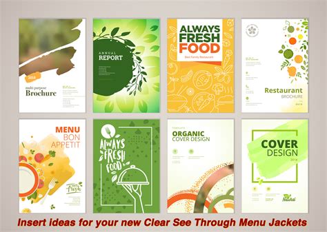 Clarity® Clear Vinyl Menu Covers • Heat Sealed Crystal Clear Vinyl Menu Covers • Menucoverman.com