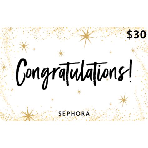 Sephora $30 NZD Digital Gift Card (Email Delivery) - G.S.V.C