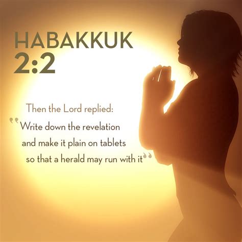 Bible Verse Habakkuk 2:2