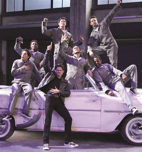 ‘Grease’ cast ready for anything — even singin’ in the rain