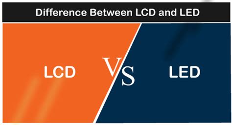 LCD vs LED: What's the Difference? - javatpoint