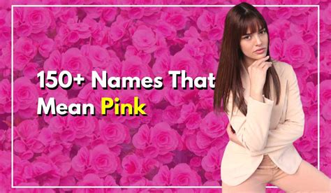 150+ Names That Mean Pink For Your Baby