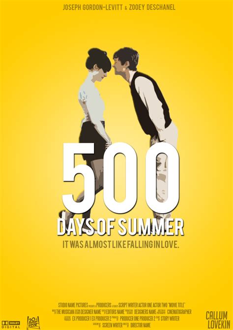 500 Days Of Summer | Poster By Callum