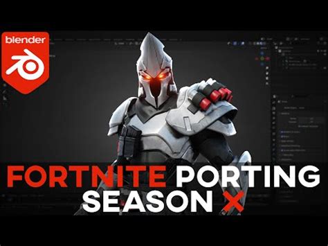 Porting Fortnite Skins from UModel to Blender - YouTube