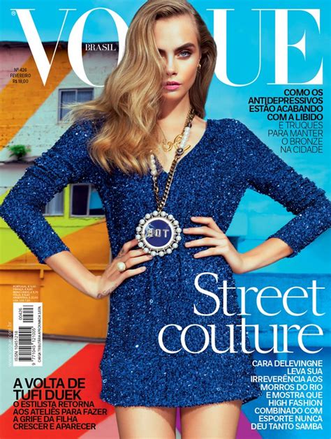 Cara Delevingne Lands Vogue Brazil February 2014 Cover – Fashion Gone Rogue