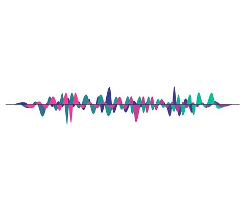 Sound - Vector psychedelic sound wave curve PNG picture png download - 4583*3750 - Free ...