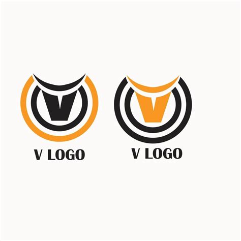 v logo design template vector 17169605 Vector Art at Vecteezy