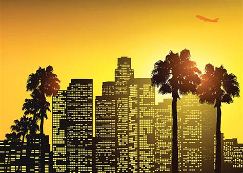 Royalty Free Los Angeles Skyline Clip Art, Vector Images & Illustrations - iStock