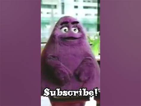 Grimace McDonald's Evolution! - YouTube