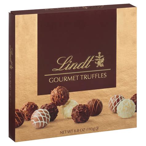 LINDT GOURMET TRUFFLE 6.8 OZ GIFT BOX