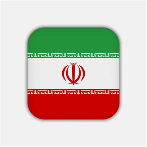 Iran flag, official colors. Vector illustration. 10942192 Vector Art at ...