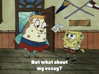 Spongebob Essay The Gif