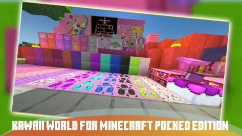 Download Kawaii WorldCraft & Skins MCPE android on PC