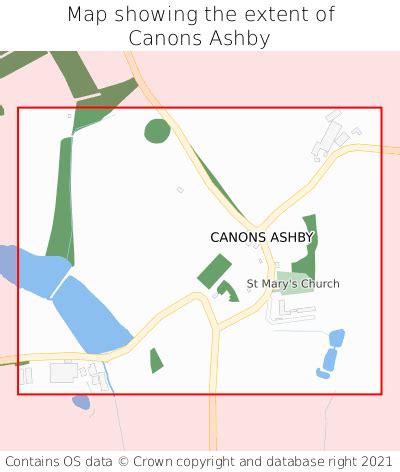 Where is Canons Ashby? Canons Ashby on a map