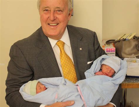 Brian Mulroney gets a first glimpse at his namesake - The Globe and Mail