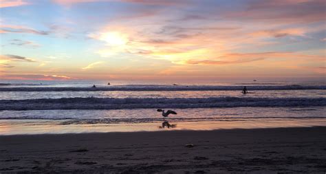 Sunset yesterday over Mission Beach, San Diego : r/pics