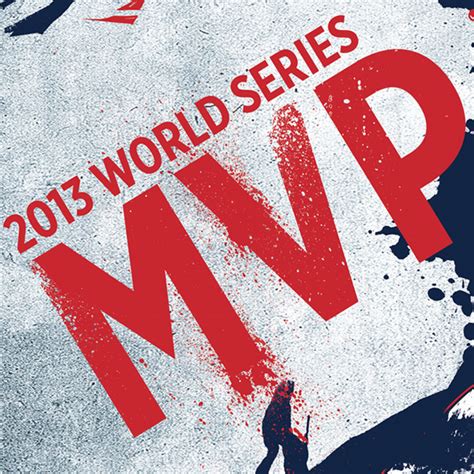 David Ortiz World Series MVP on Behance