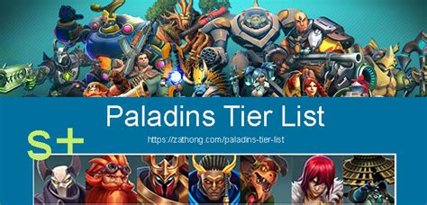 Paladins Tier List (June 2024) - Zathong