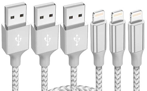 iPhone Lightning Cables 3-Pack for $6.89 | Free Stuff Finder