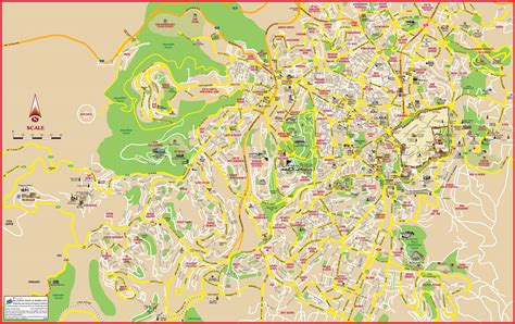 Jerusalem Valley Map