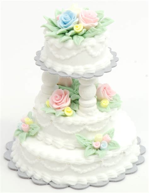 1:12 Wedding Cakes Kit | Stewart Dollhouse Creations