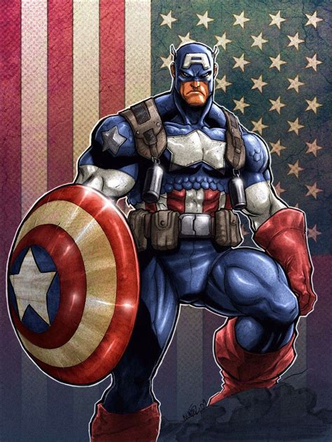 Pin by PAPA 1865 . on MARVEL&DC#2 | Captain america art, Captain america artwork, Captain ...