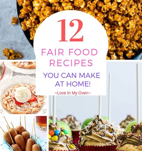 12 Fair Food Recipes - Love In My Oven