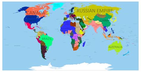 The World in 1914 | History teachers, World history, Map