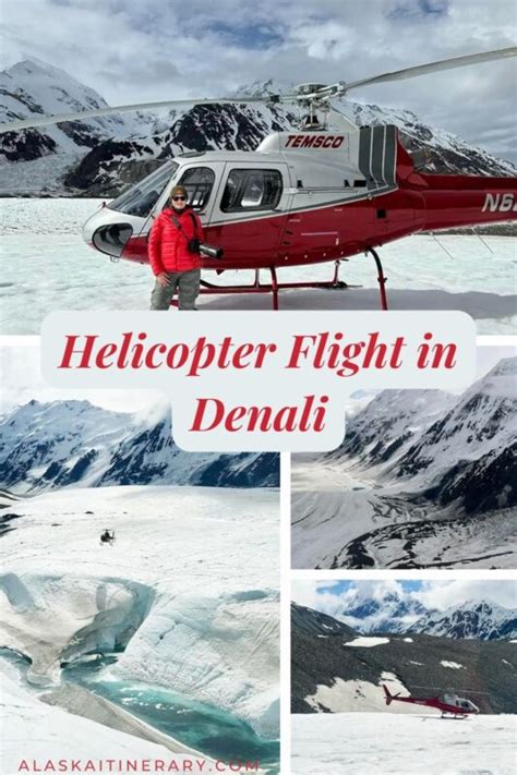 Epic Helicopter Tour with Glacier Landing in Denali with TEMSCO