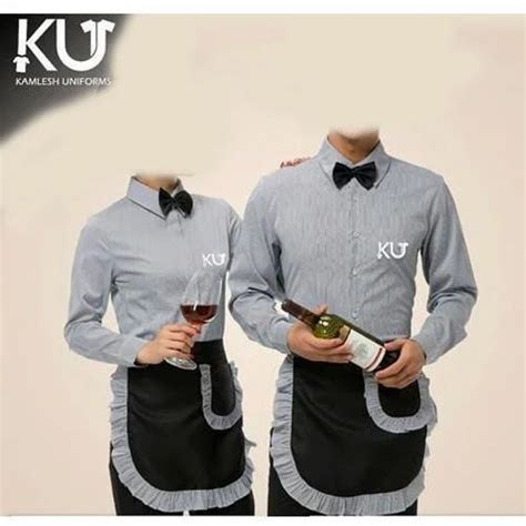 Cotton Full Sleeves Hotel Housekeeping Uniform, Size: Medium And Large at Rs 1200/set in Vasai