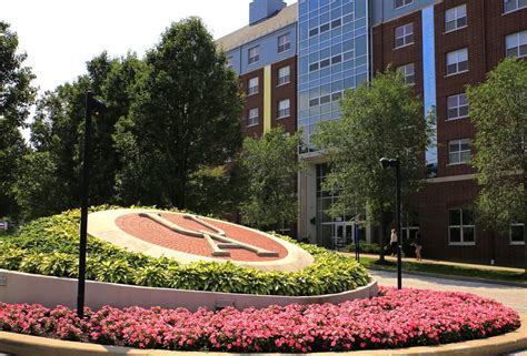 The University of Akron Campus Design. College Campus Core Design. Brick & Limestone Landmark ...