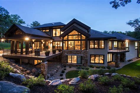 Exquisite organic modern home on a wooded property in Minnesota | House ...