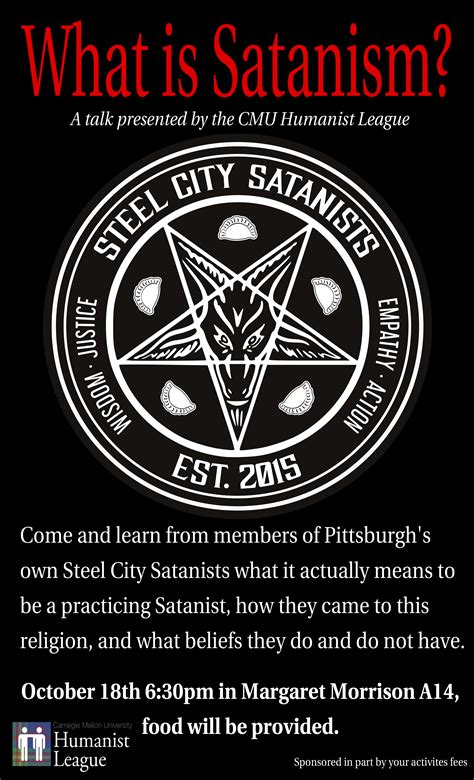 Steel City Satanists – What is Satanism? – Humanist League