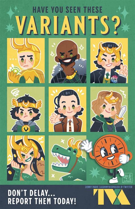 Loki Have You Seen These Variants TVA 11 X 17 Print - Etsy | Loki ...