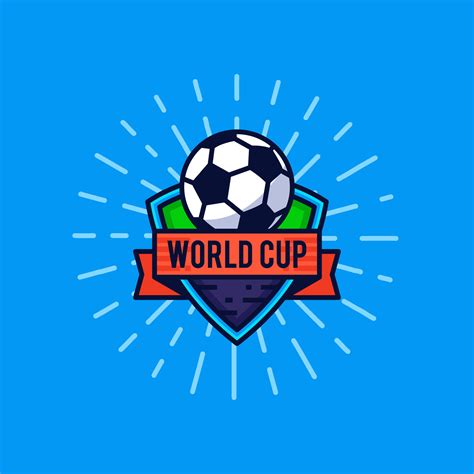 World cup logo badge 173156 Vector Art at Vecteezy