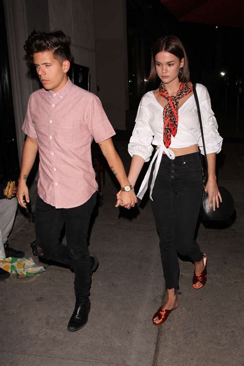 Maia Mitchell with boyfriend at Craigs -04 | GotCeleb