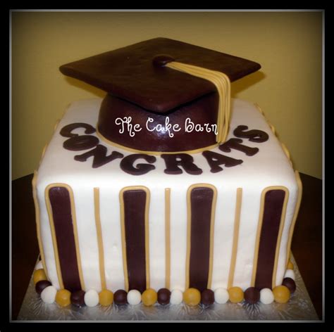 Graduation Cap Cake - CakeCentral.com