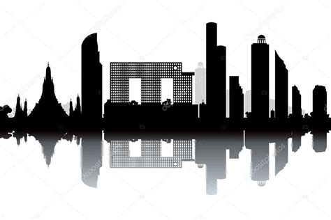 Bangkok skyline Stock Vector Image by ©lajo_2 #25784749