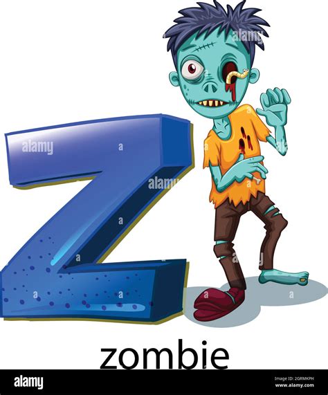 A letter Z for zombie Stock Vector Image & Art - Alamy