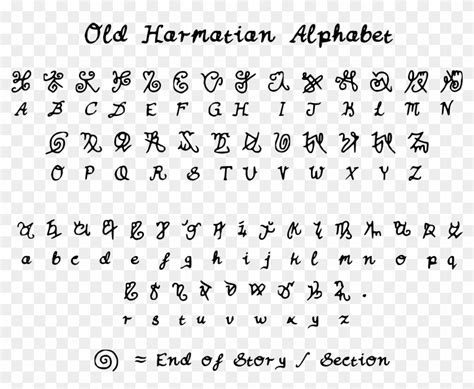 Old Harmatia Alphabet - India Word Search Printable, HD Png Download ...