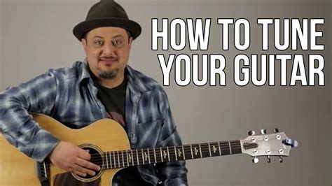 How to Tune Your Guitar For Beginners - YouTube