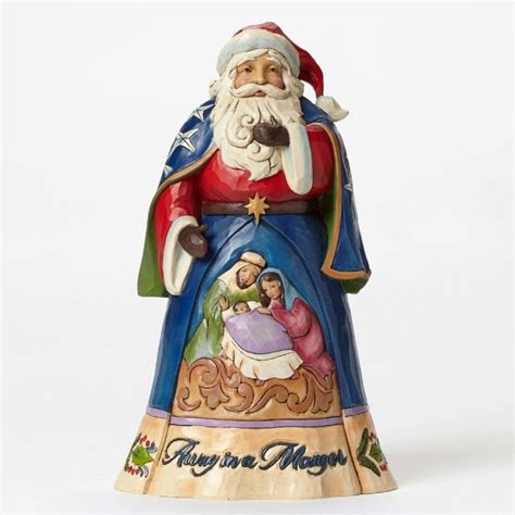 Away in a manger 4046758 (2015) | Jim shore christmas, Jim shore, Santa figurines