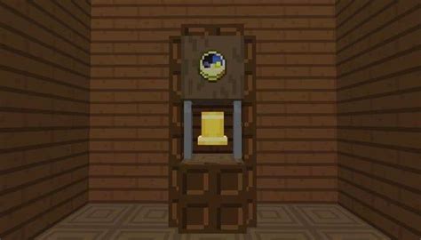 grandfather clock i made - DetailCraft | Minecraft crafts, Minecraft clock, Minecraft buildings