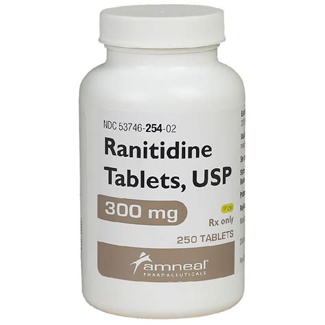 Ranitidine Tablets 300mg (100 tabs) | On Sale | EntirelyPets Rx