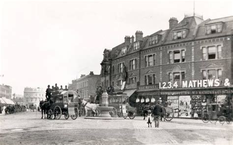 Lewisham High Street, Lewisham, South East London England in 1889 ...