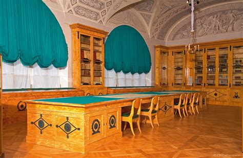 Grand Palais - Intérieur - Pavlovsk - La Grande Bibliothèque - Construite par Carlo Rossi dans l ...