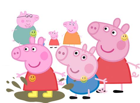 Peppa Pig Family PNG Images Transparent Background | PNG Play